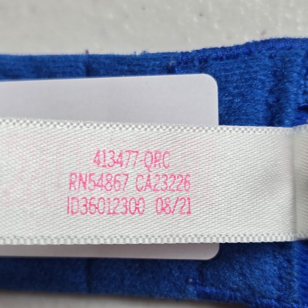 Blue Women's Bra - Picture 5 of 14